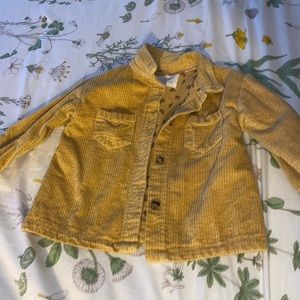Zara Corduroy jacket mustard 2-3